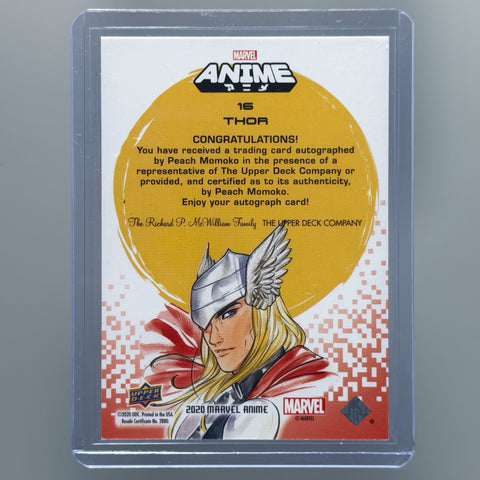 2020 Marvel Anime Thor Auto