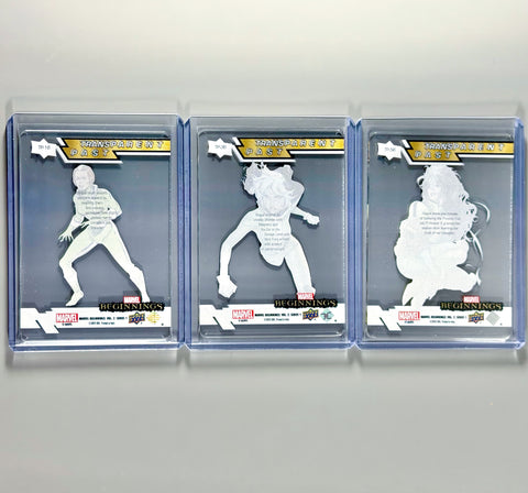 Rogue TRANSPARENT PAST Complete Set