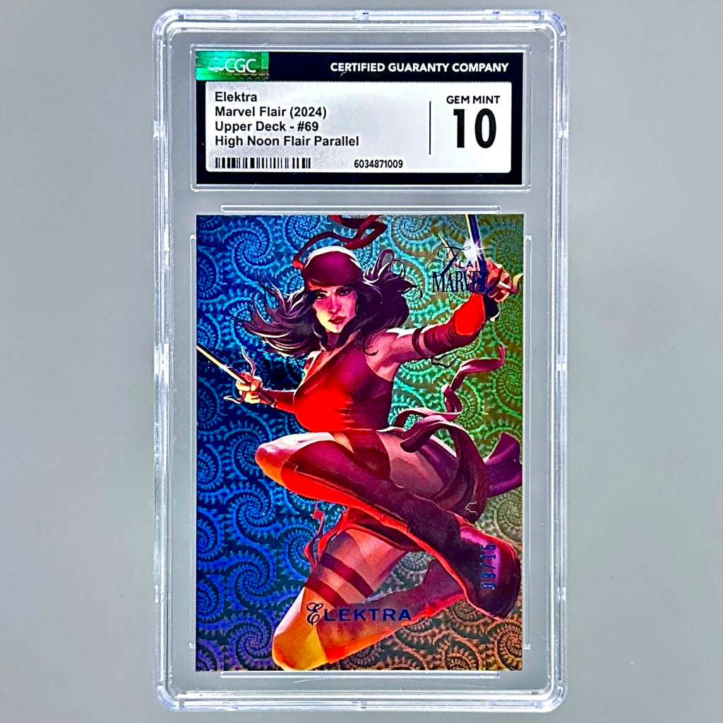 2023 Marvel Flair Elektra CGC 10