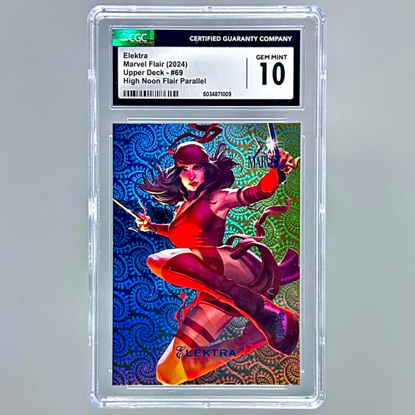2023 Marvel Flair Elektra CGC 10