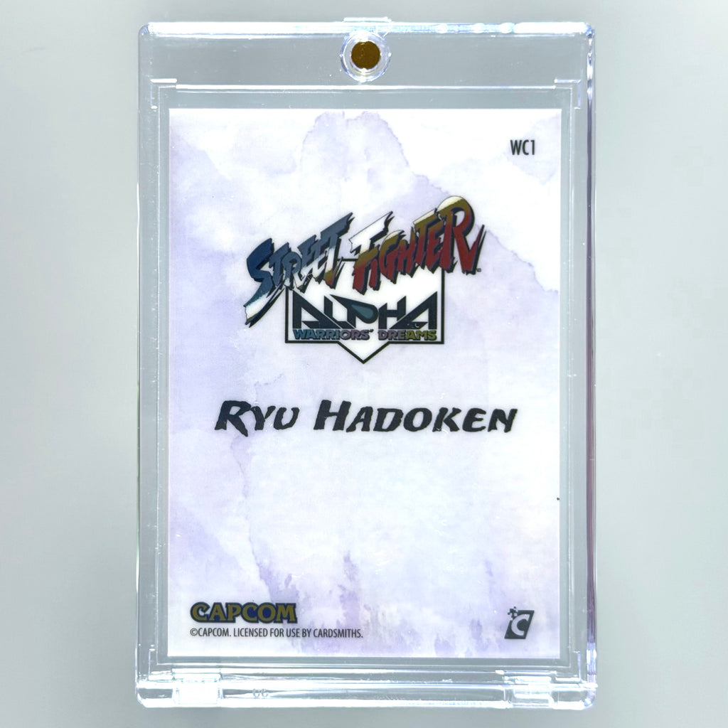 Watercolor Ryu Hadouken Street Fighter Alpha Series One (2025)