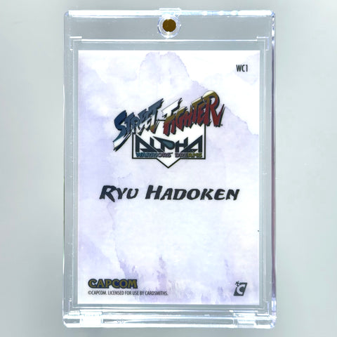 Watercolor Ryu Hadouken Street Fighter Alpha Series One (2025)