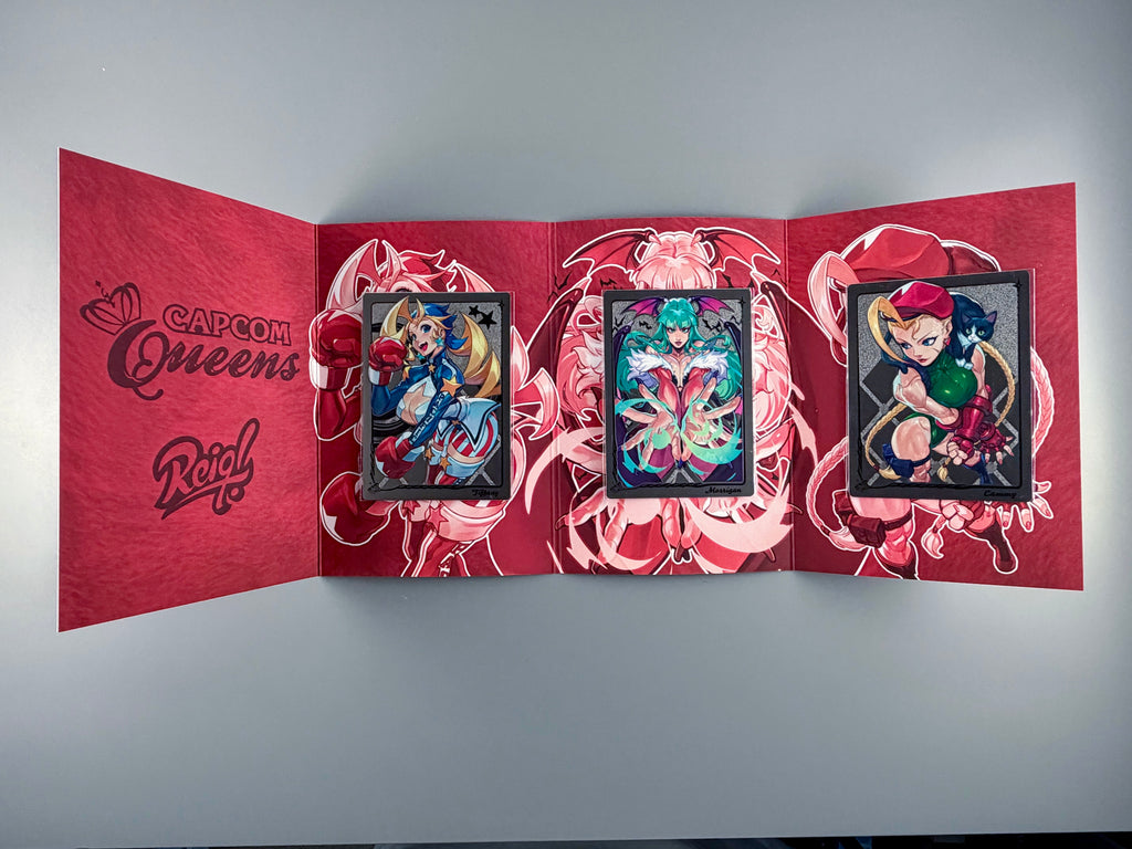 Capcom Queens 2 Collectible Metal Card Set