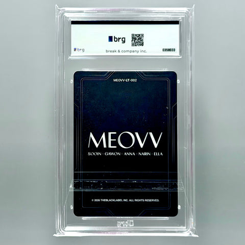 2026 TELECA MEOVV Limited Edition #2 /99 Group Card