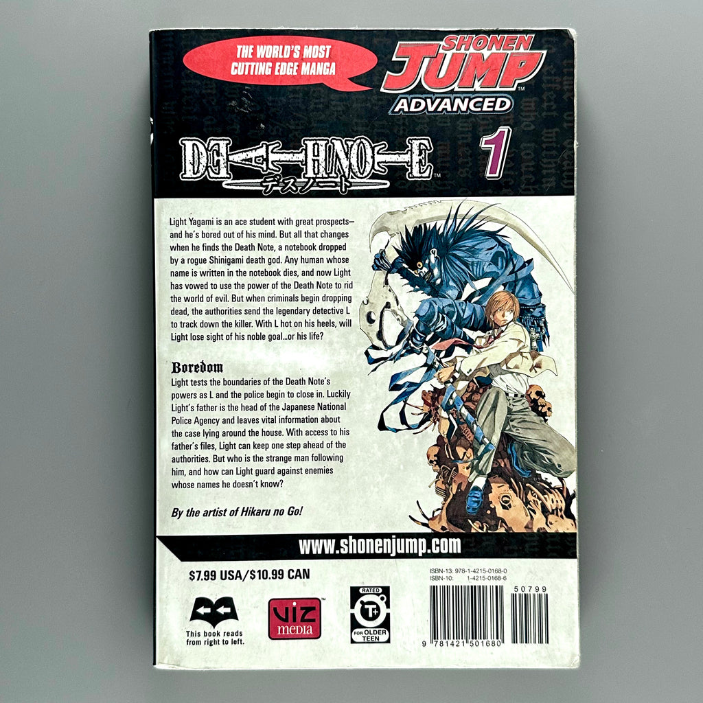 Death Note Volume 1 - Manga