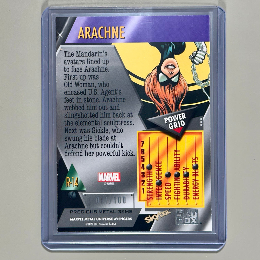 2023 Avengers Metal Arachne PMG Red