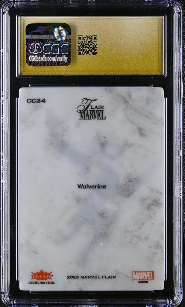 2024 Marvel Flair Wolverine Carved - CGC 10