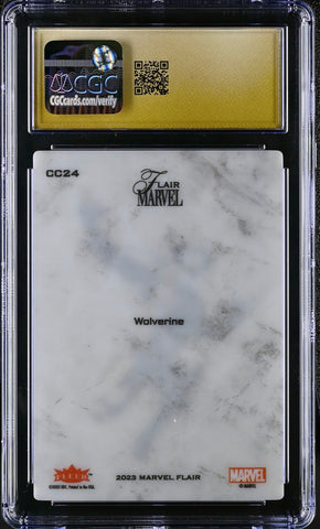 2024 Marvel Flair Wolverine Carved - CGC 10