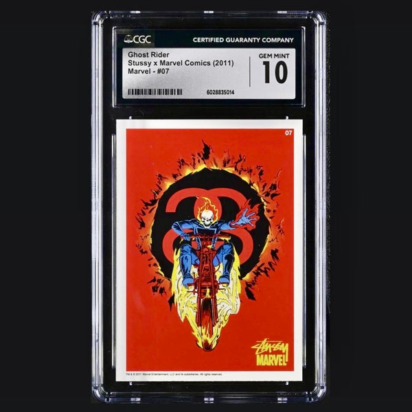 Stussy Marvel Ghost Rider CGC 10