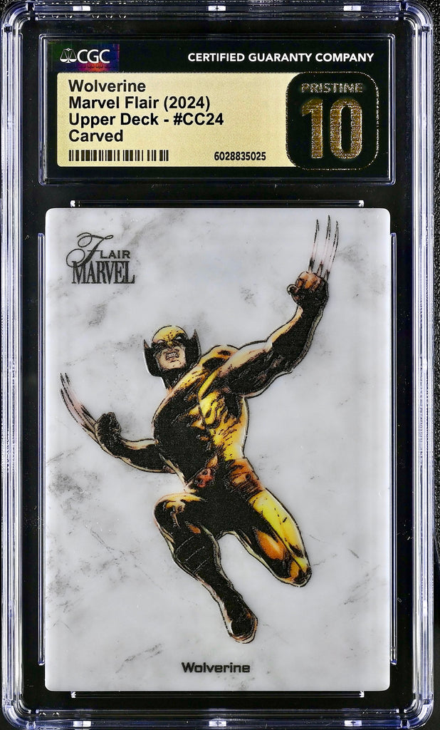 2024 Marvel Flair Wolverine Carved - CGC 10