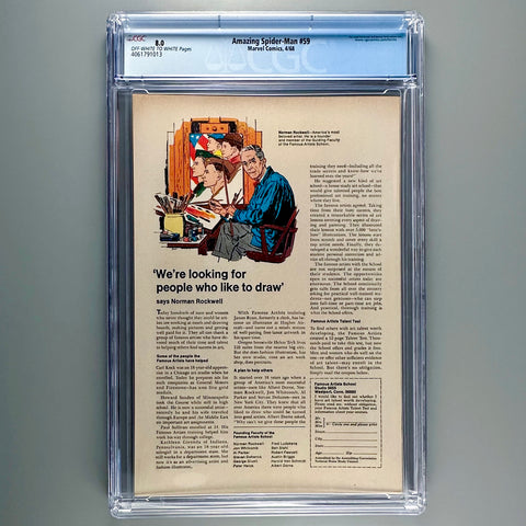 Amazing Spider 59 - CGC 8.0