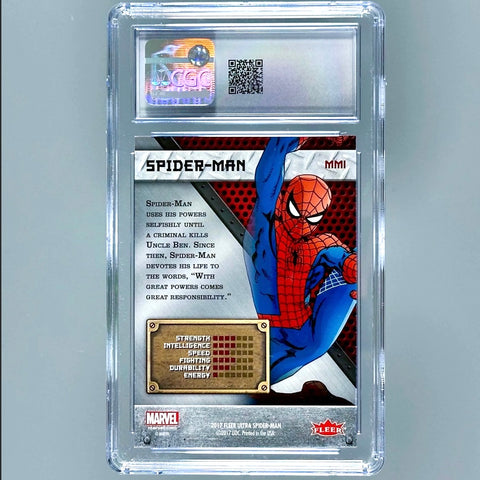 Spider-Man Fleer Ultra Spider-Man (2017) CGC 10