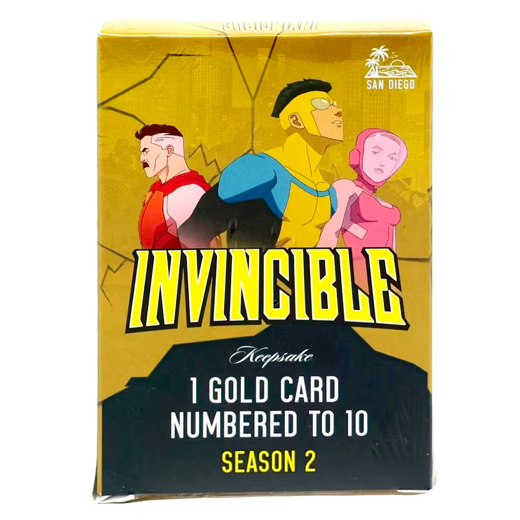 Invincible Season 2 SDCC Exclusive Gold /10 Mystery Box