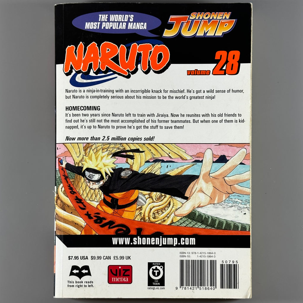 Naruto Volume 28 - Manga