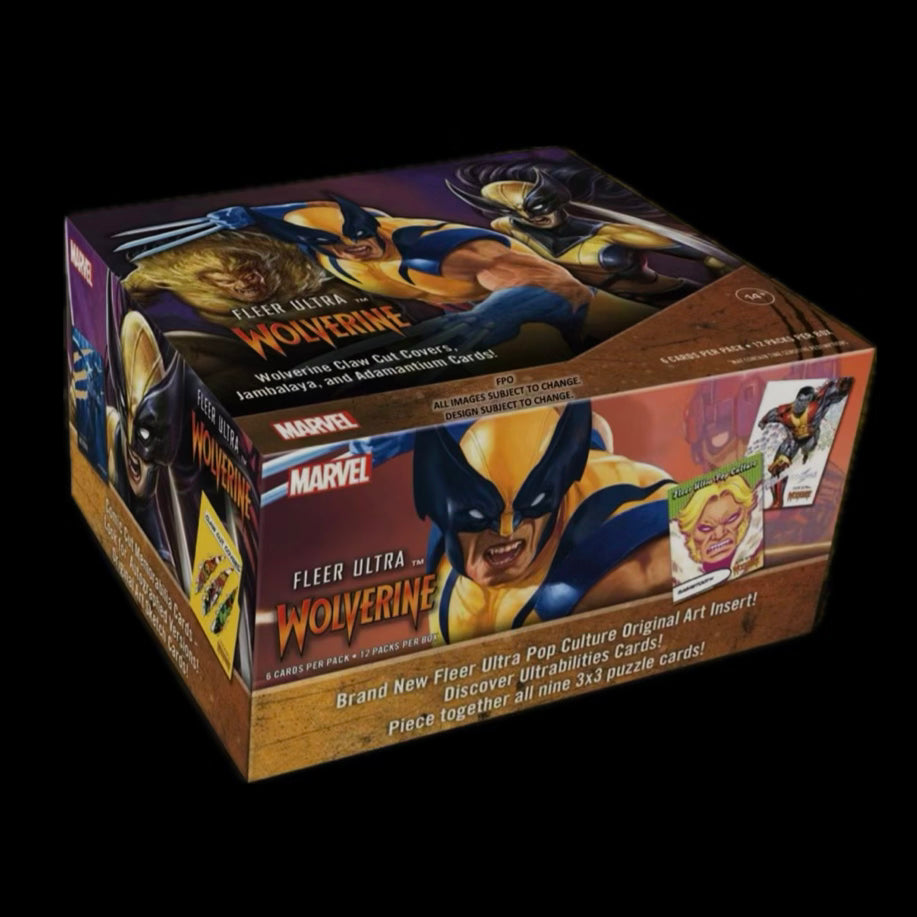2024 Marvel Fleer Ultra Wolverine Sealed Hobby Box