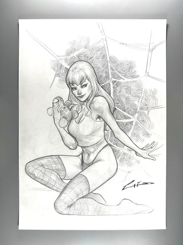 Mary Jane - Emilio Laiso Original Art