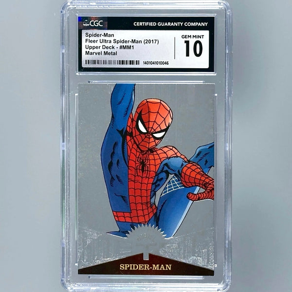 Spider-Man Fleer Ultra Spider-Man (2017) CGC 10