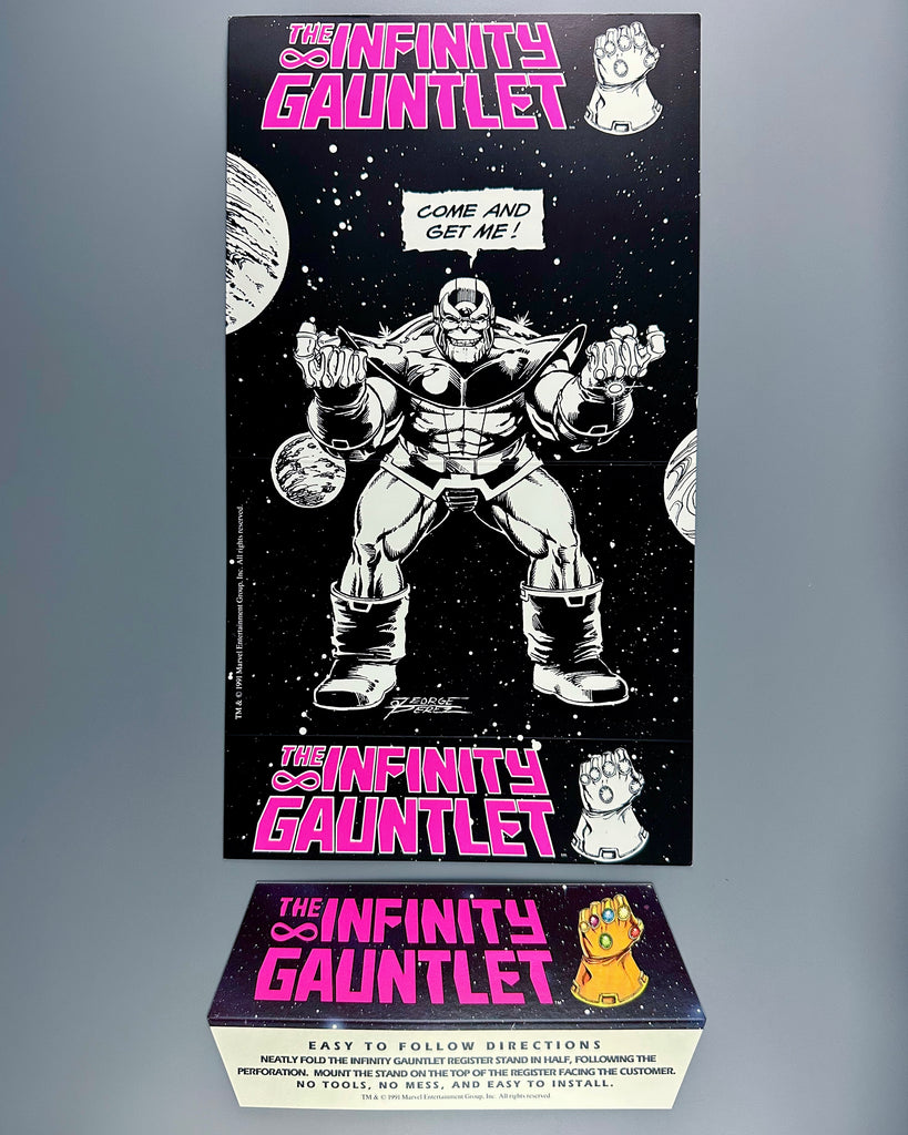 Vintage 1991 Infinity Gauntlet Retailer Promo