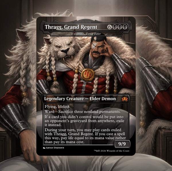 Thragg Invincible MtG Proxy