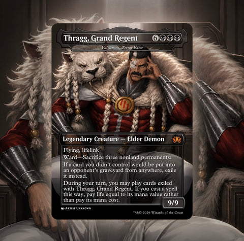 Thragg Invincible MtG Proxy