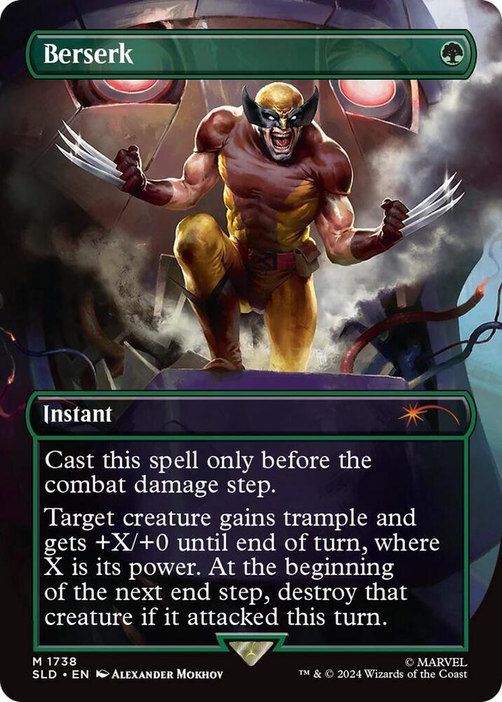 Berserk (1738) (Rainbow Foil) - Secret Lair Drop Series (SLD)