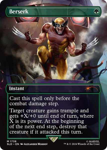 Berserk (1738) (Rainbow Foil) - Secret Lair Drop Series (SLD)