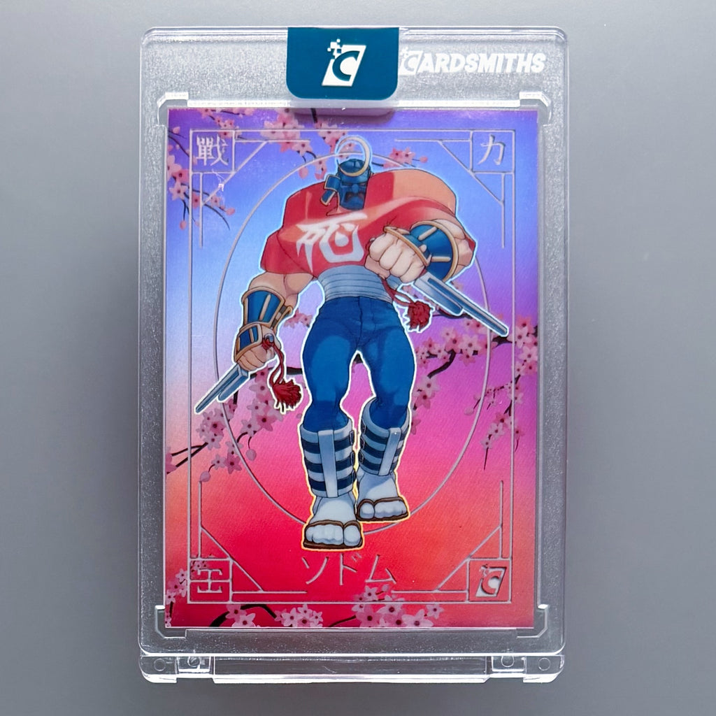 Street Fighter Alpha 2026 Cherry Blossom Sodom /25 Convention Exclusive (Cardsmiths) (Copy)