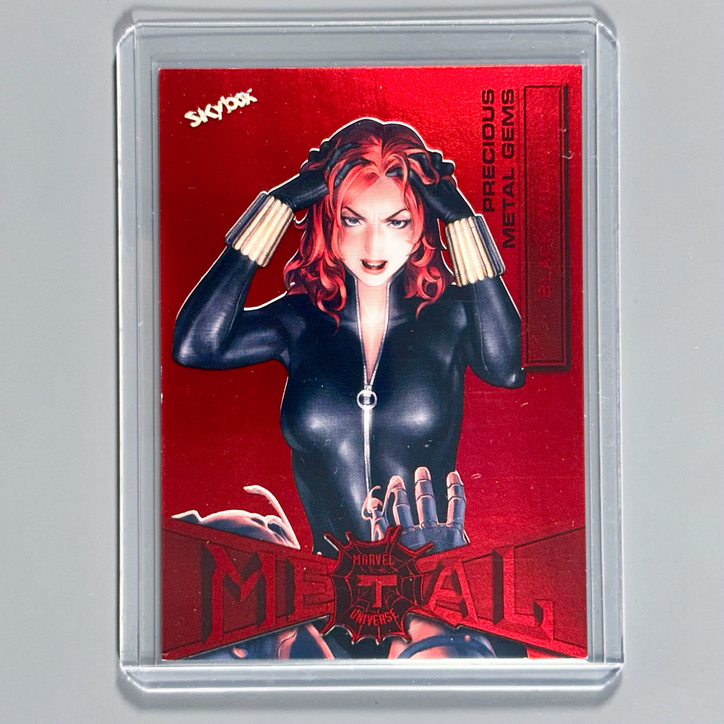 2022 Spider-Man Metal - Black Widow PMG Red