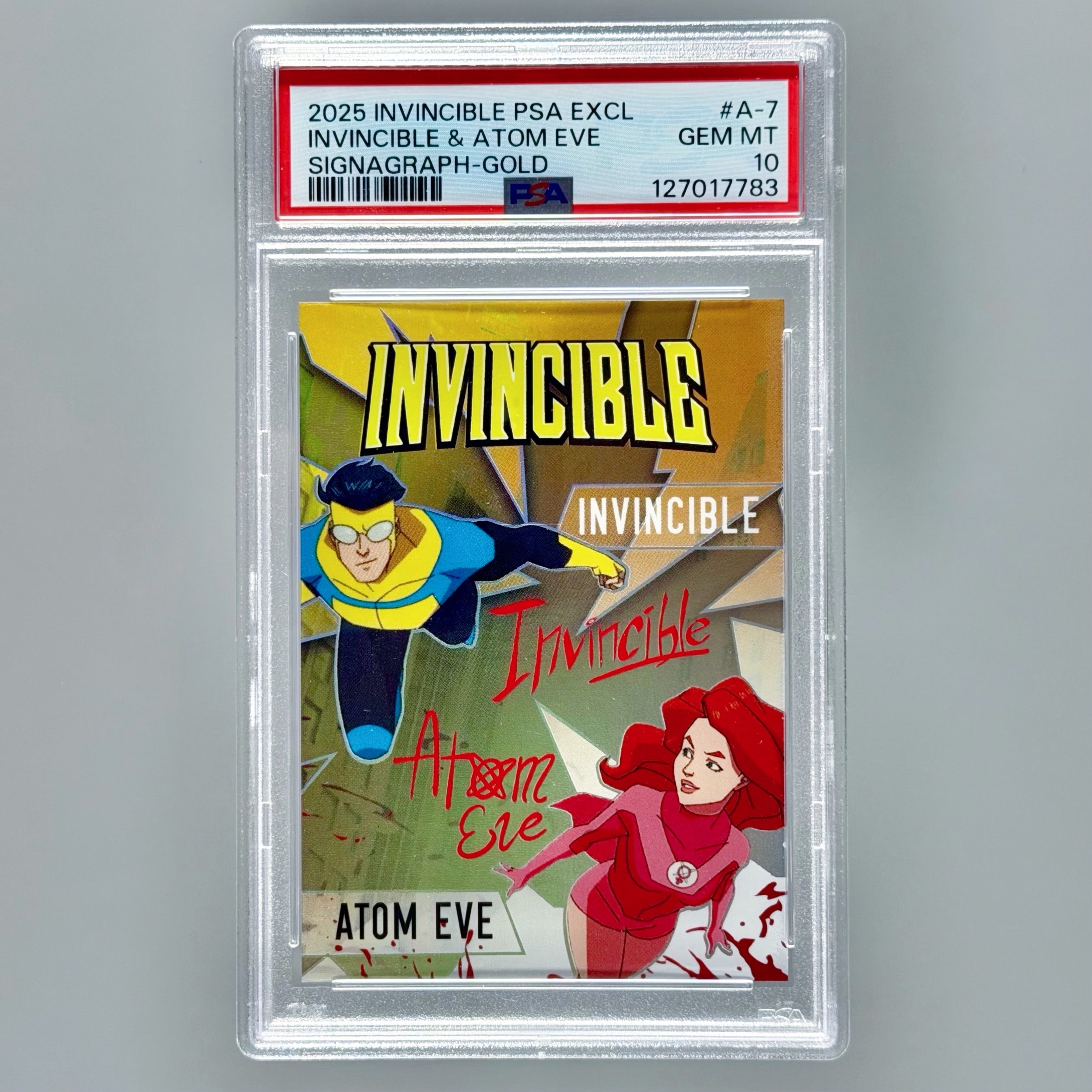⭐️PSA 10 THE INVINCIBLE アイアンマン SP サイン ⭐️PSA 10 THE INVINCIBLE アイアンマン SP サインの通販はau PAY