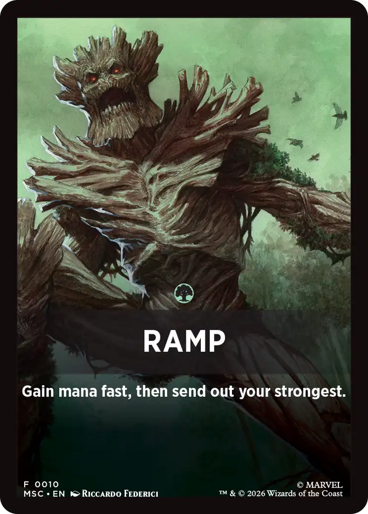 Ramp - Marvel Super Heroes 20 card deck