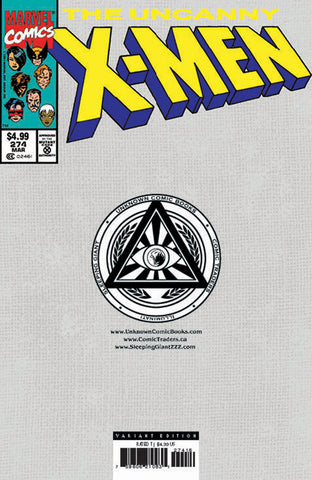 UNCANNY X-MEN #274 FACSIMILE UNKNOWN COMICS TYLER KIRKHAM EXCLUSIVE VIRGIN VAR (09/04/2024)