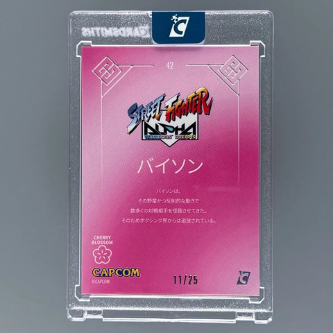Street Fighter Alpha 2026 Cherry Blossom Balrog /25 Convention Exclusive (Cardsmiths)