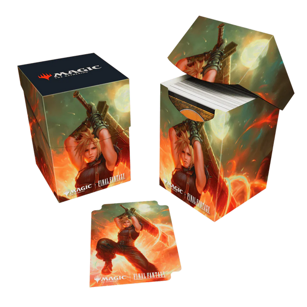 Magic: The Gathering FINAL FANTASY Cloud, Ex-SOLDIER (Commander) 100+ DECK BOX