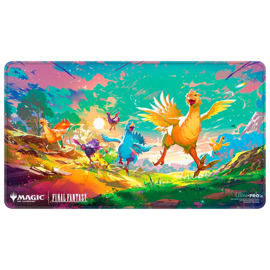 Ultra Pro Gaming Playmat Chocobo Magic The Gathering Final Fantasy Holofoil Playmat