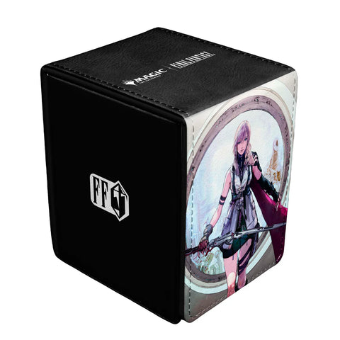 MAGIC: THE GATHERING FINAL FANTASY Lightning, Army of One ALCOVE Flip DECK BOX