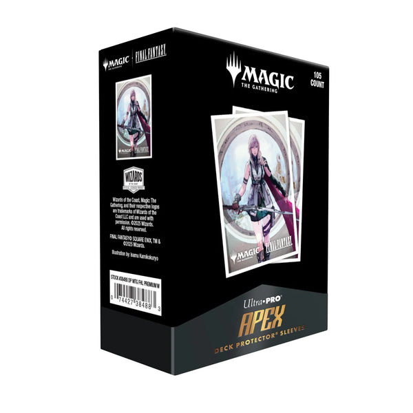 Final Fantasy - APEX Deck Protector Sleeves for Magic: The Gathering - Lightning Army of One (105-pack) - Ultra Pro Card Sleeves