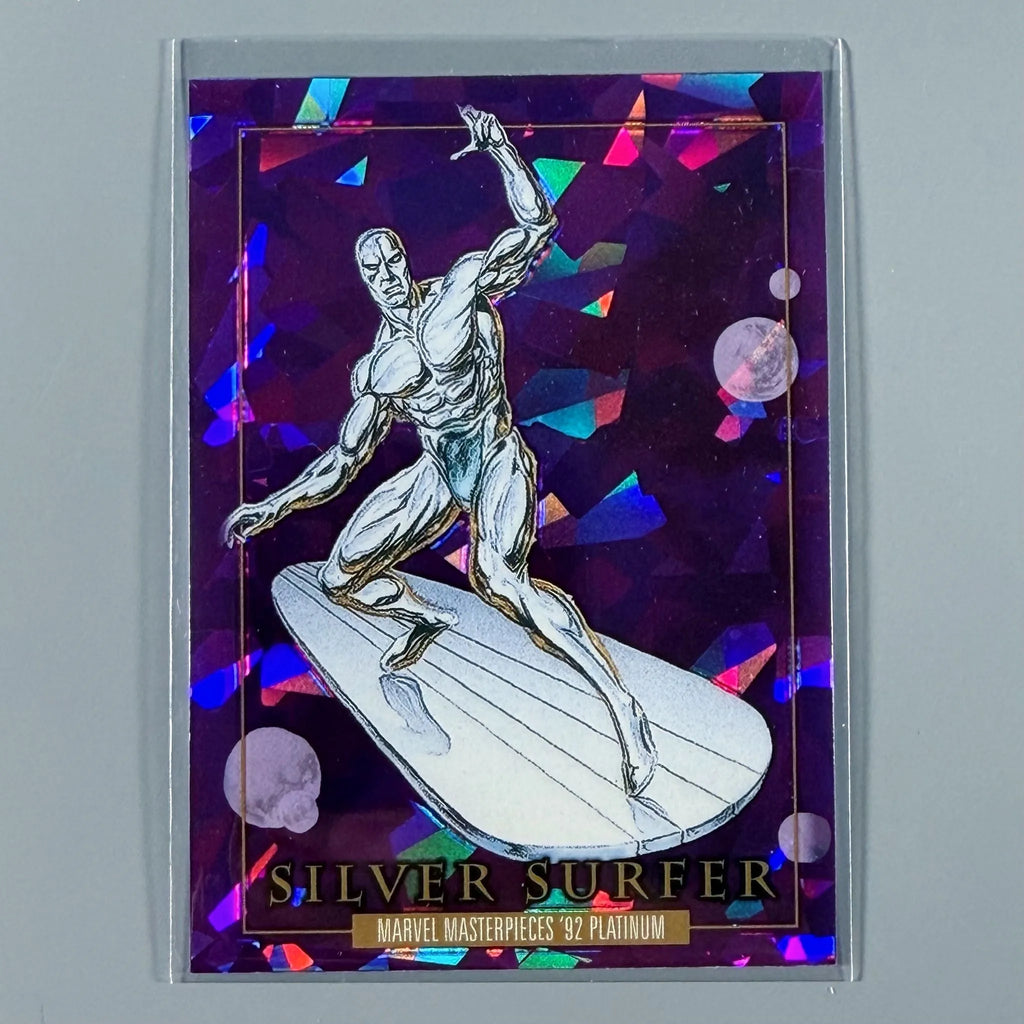 Silver Surfer Marvel Masterpieces '92 #90 Purple Crystal