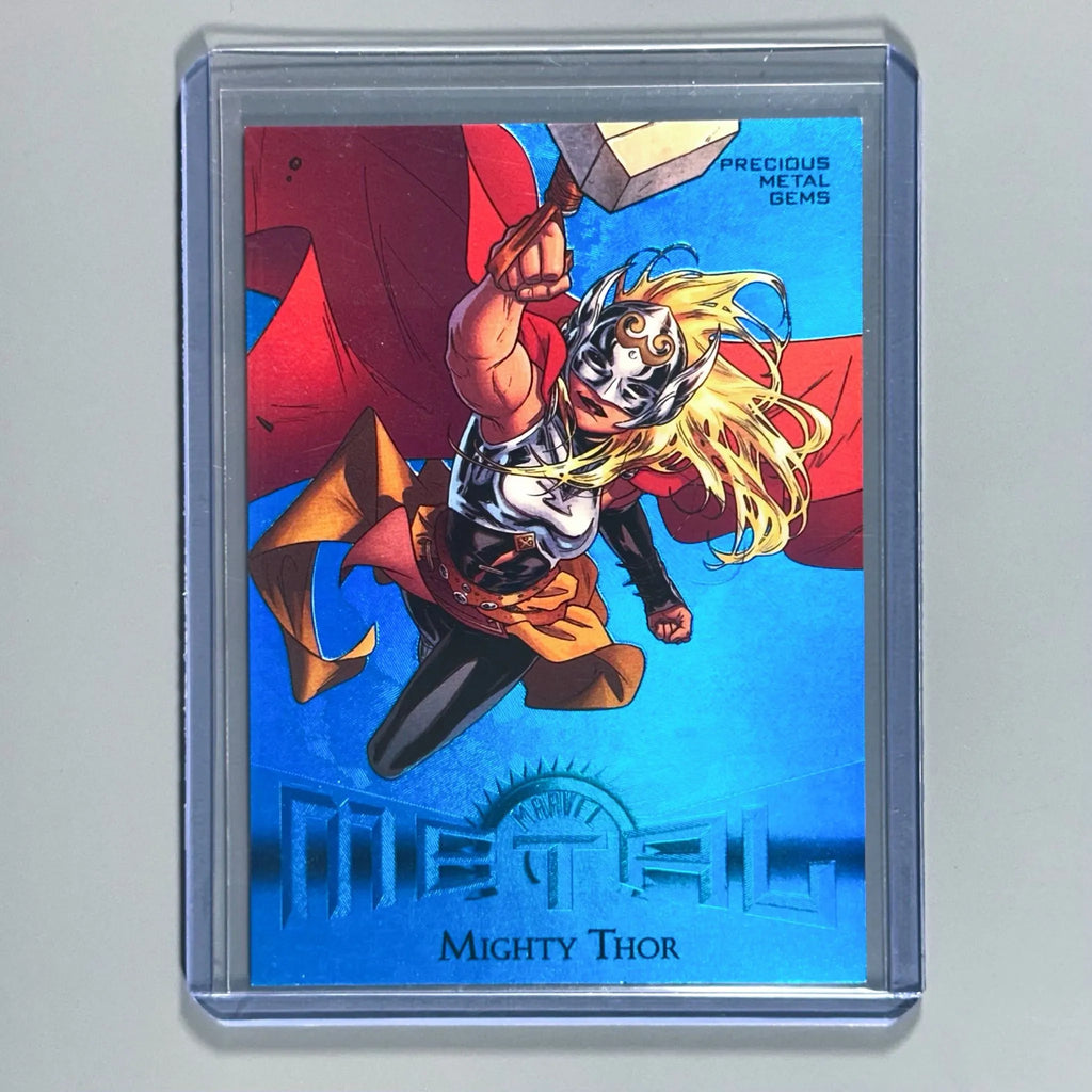 2023 Avengers Metal Mighty Thor PMG Blue