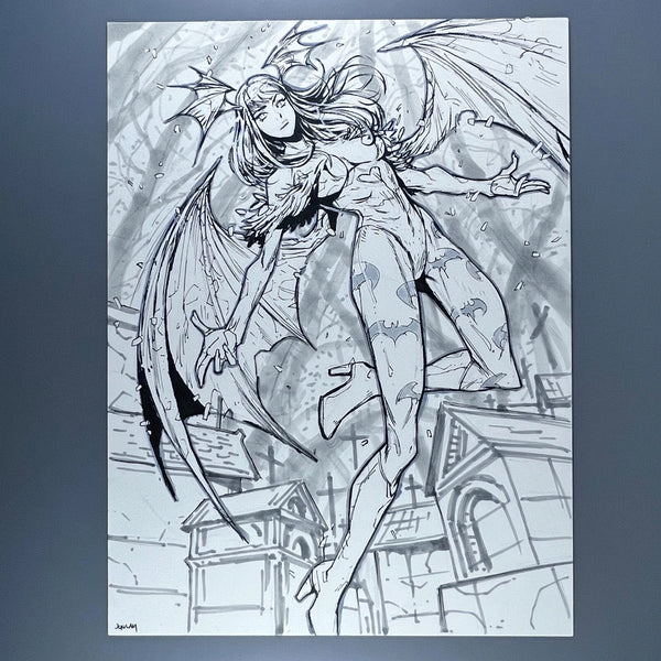 Morrigan: Darkstalkers - Jon Lam Original Art