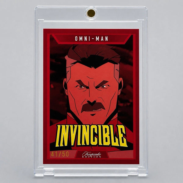 2025 Invincible Keepsake Edition Season 1 Omni-Man #66 Red Parallel /50