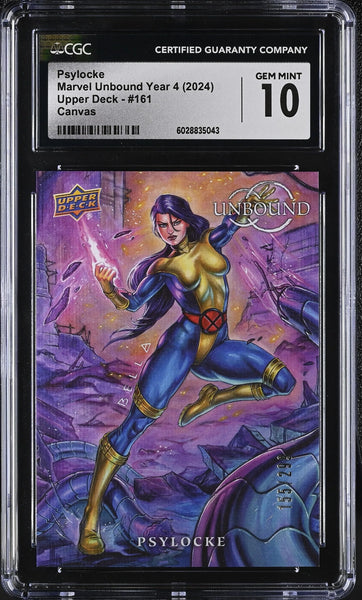 Psylocke #161 Canvas /299