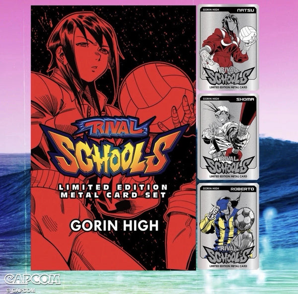 Rival Schools: Gorin High Collectible Metal Card Set