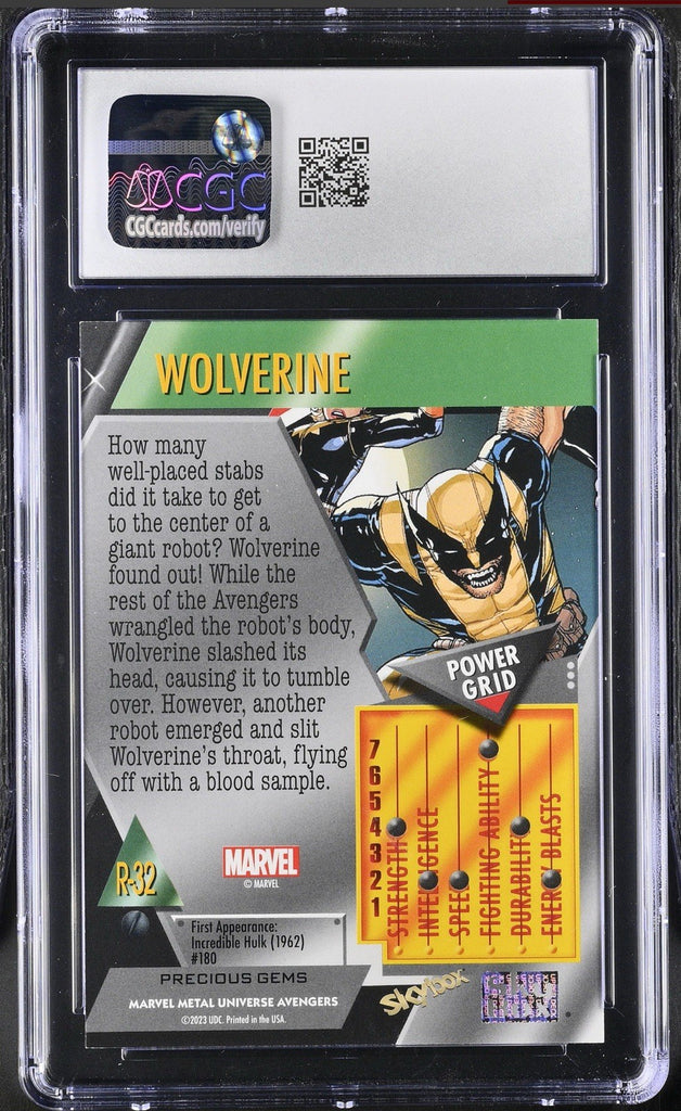 2024 Avengers Metal - Wolverine White Diamond PMG - CGC 10
