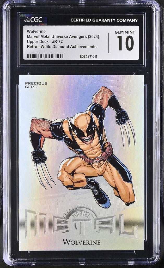 2024 Avengers Metal - Wolverine White Diamond PMG - CGC 10