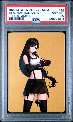Tifa Gold Stamp Art Series