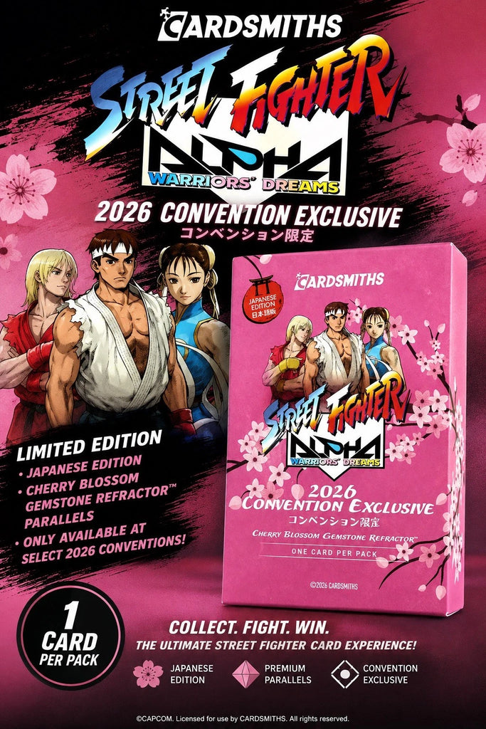 Street Fighter Alpha 2026 Convention Exclusive (Cardsmiths)