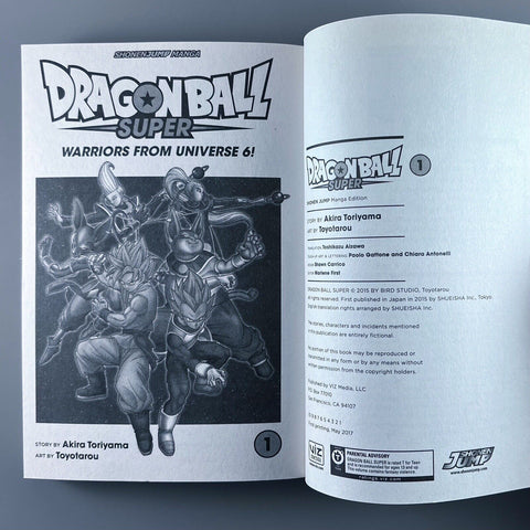 Dragon Ball Super 1 - Manga