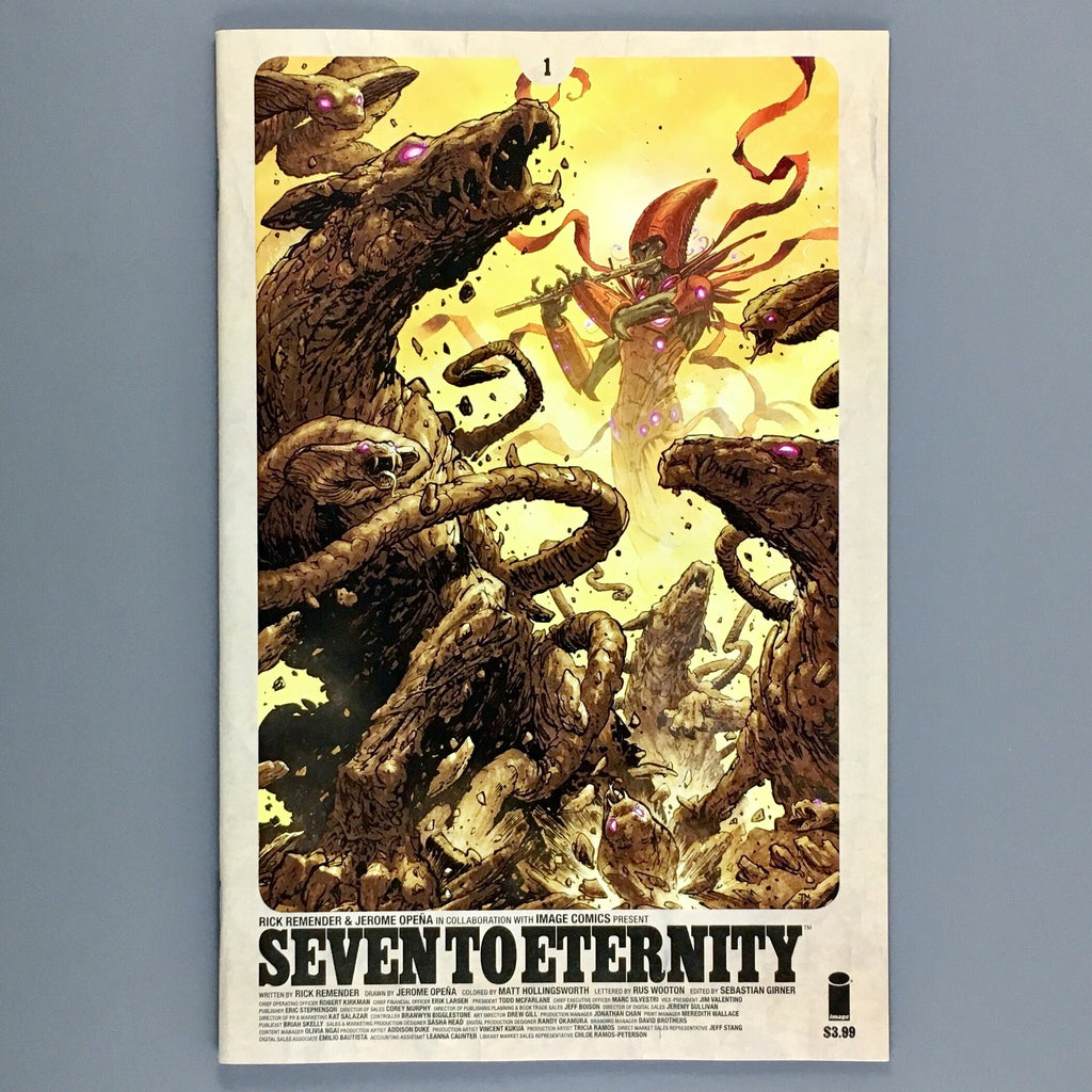 Seven to Eternity 1 - Cover B