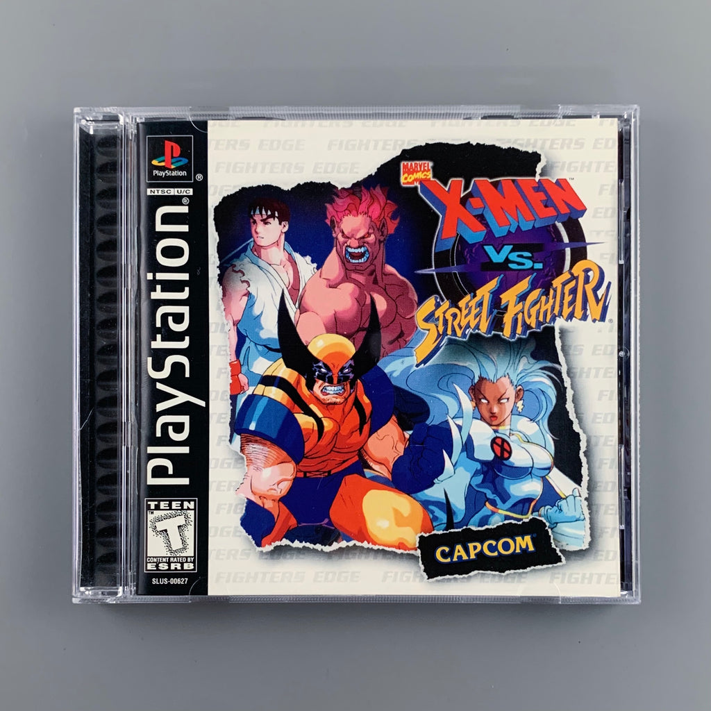 Sony PS1 X-Men vs. Street Fighter