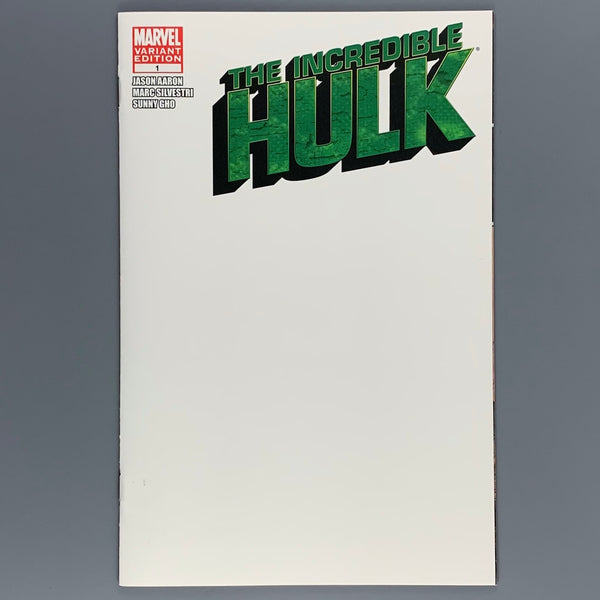 Incredible Hulk 1 - Blank Variant